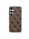 Guess Guess 4G Zadní Kryt pro Samsung Galaxy S24 Brown