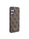 Guess Guess 4G Zadní Kryt pro Samsung Galaxy S24 Brown