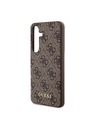 Guess Guess 4G Zadní Kryt pro Samsung Galaxy S24 Brown