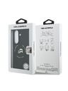 Karl Lagerfeld Karl Lagerfeld PU Karl and Choupette Heads Magnetic Zadní Kryt pro Samsung Galaxy Z Fold 7 Black