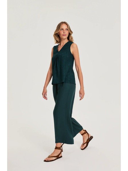 Moodo Culottes kalhoty zelené Moodo