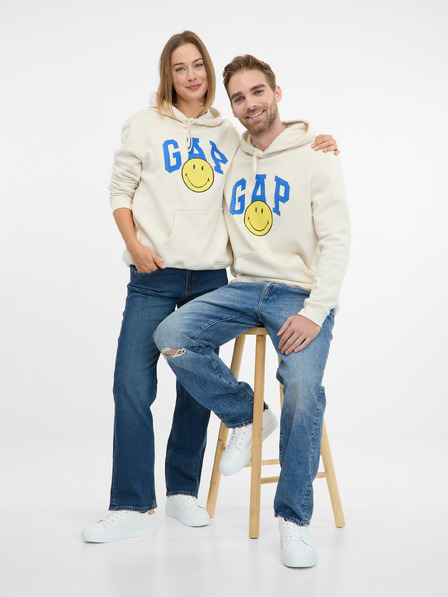 GAP Mikina Gap × SmileyWorld® Unisex GAP
