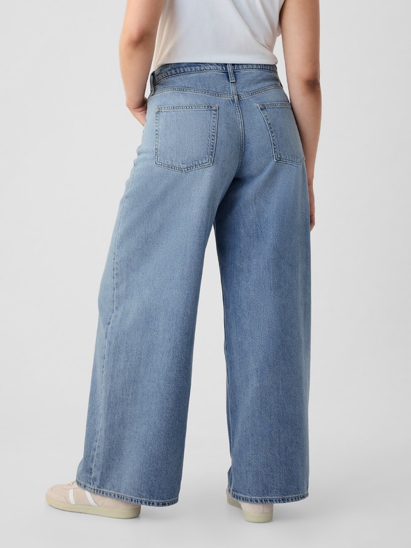 GAP Džíny Mid Rise UltraSoft Baggy GAP