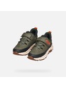 Geox Khaki chlapecké tenisky Geox Flexyper Plus