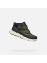 Geox Khaki chlapecká kotníková obuv Geox Flexyper
