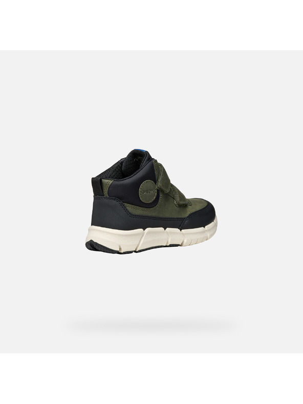 Geox Khaki chlapecká kotníková obuv Geox Flexyper