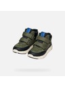 Geox Khaki chlapecká kotníková obuv Geox Flexyper