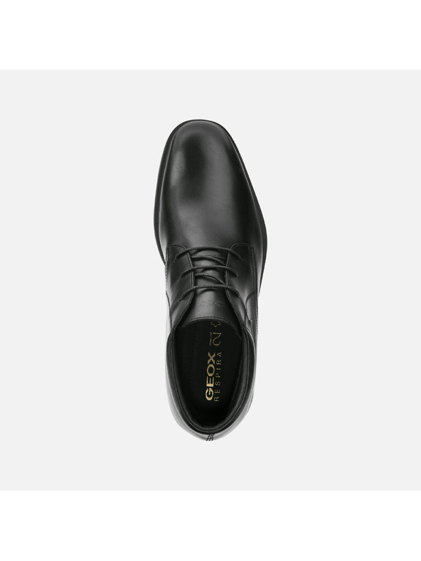 Geox Černá pánská kotníková obuv Geox Brayden 2fit