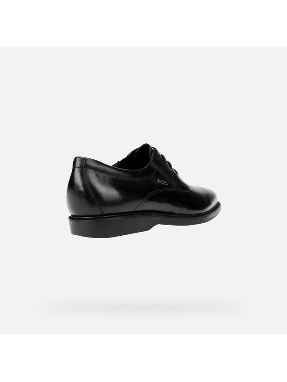 Geox Černá pánská společenská obuv Geox Brayden 2fit