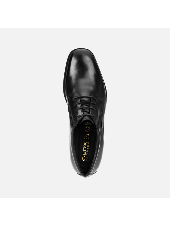 Geox Černá pánská společenská obuv Geox Brayden 2fit
