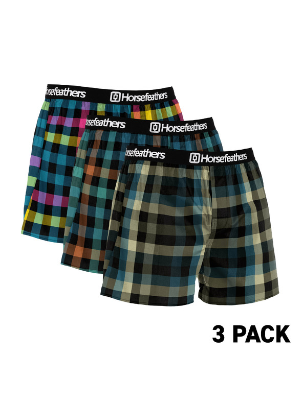 Horsefeathers Boxerky Clay 3Pack - bundle 5
