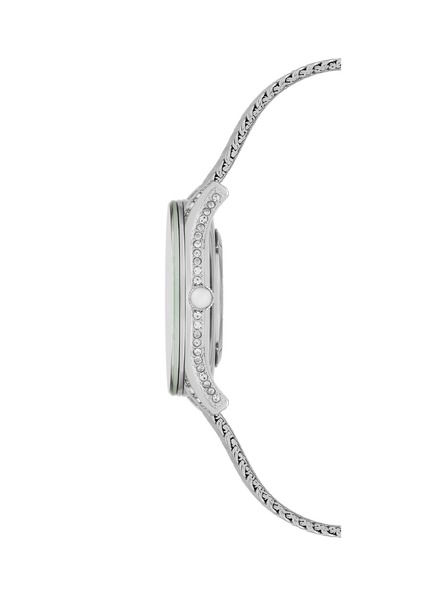 Anne Klein Dámské kulaté hodinky Anne Klein mesh AK/2209SVSV