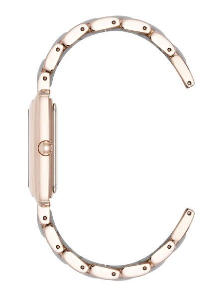 Anne Klein Dámské hranaté hodinky Anne Klein AK/5278RGGY