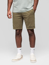 Ombre Clothing Sada dvou pánských teplákových šortek s potiskem - světle modrá/tyrkysová V1 Z127 Ombre Clothing