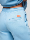 Ombre Clothing Sada dvou UNISEX kraťasů s elastickým pasem - světle modrá/světle fialová V2 Z129 Ombre Clothing