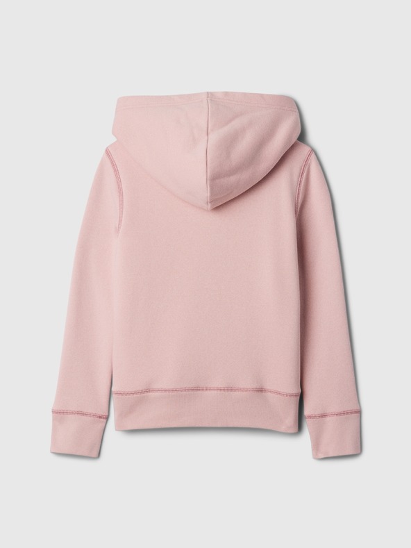 GAP Dětská sherpa mikina s logem GAP