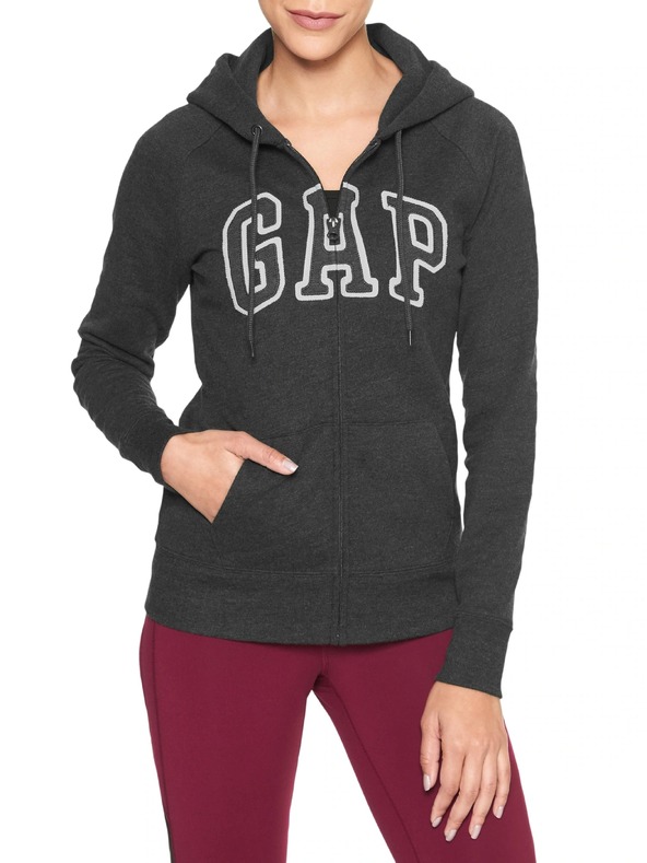 GAP Mikina Gap logo na zip GAP