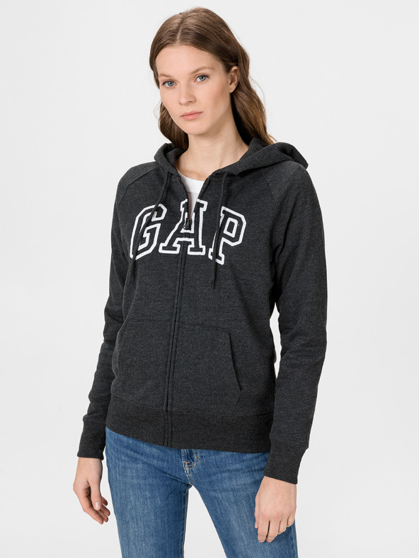 GAP Mikina Gap logo na zip GAP