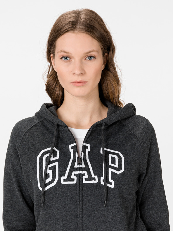 GAP Mikina Gap logo na zip GAP