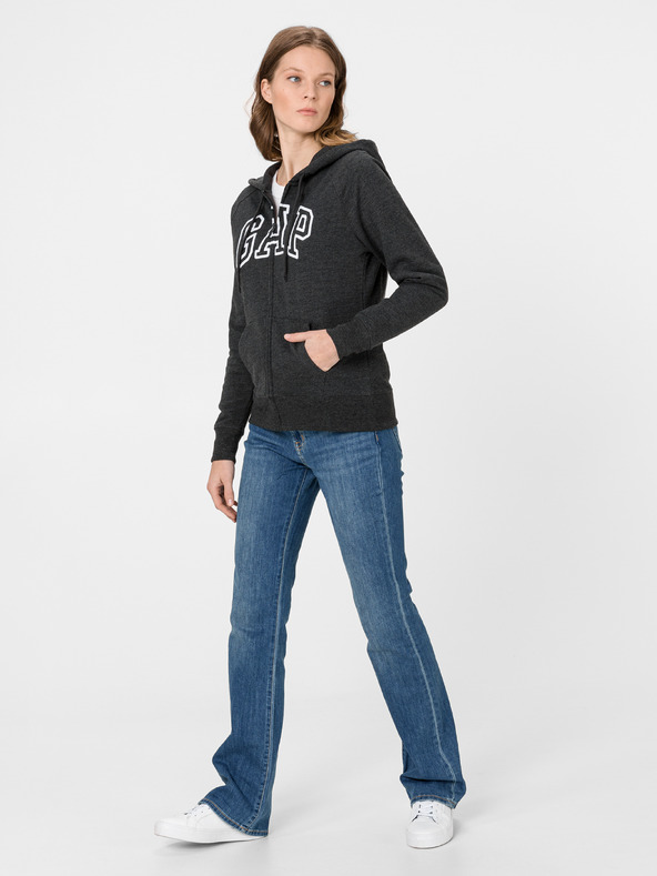 GAP Mikina Gap logo na zip GAP