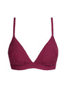 DIM DIM SWIMWEAR SHELL TRIANGLE BRA - Dámské plavky - tmavě červená