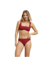 DIM DIM SWIMSUIT SHELL BIKINI - Dámské plavky - tmavě červená