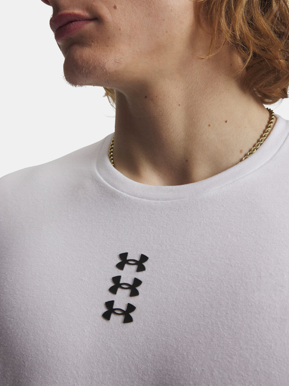 Under Armour Pánské tričko Under Armour UA M HOOPS TRIPLE LOGO SS