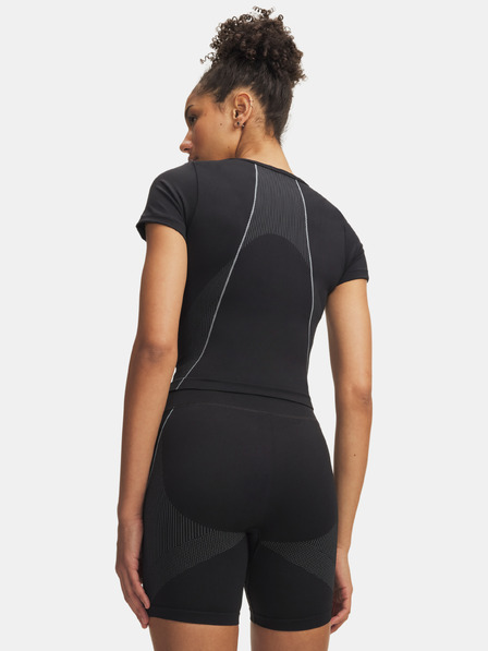 Under Armour Dámské tričko Under Armour Vanish Seamless Crop Zip SS