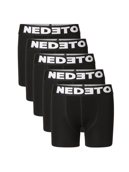 Nedeto Sada pěti - dětské boxerky Nedeto černé