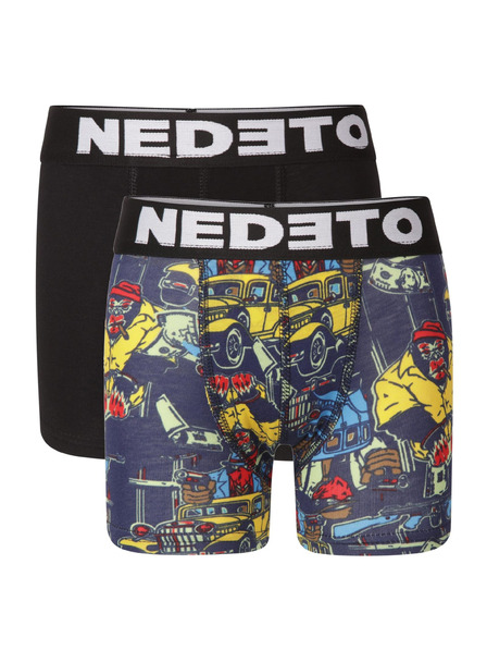 Nedeto Sada dvou - dětské boxerky Nedeto vícebarevné