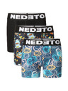 Nedeto Sada tří - dětské boxerky Nedeto vícebarevné