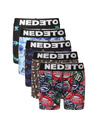 Nedeto Sada pěti - dětské boxerky Nedeto vícebarevné