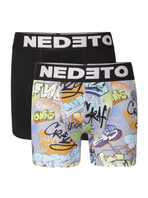 Nedeto Sada dvou - dětské boxerky Nedeto vícebarevné