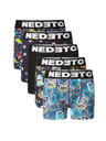 Nedeto Sada pěti - dětské boxerky Nedeto vícebarevné