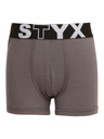 Styx Dětské boxerky Styx sportovní guma tmavě šedé