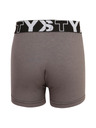 Styx Dětské boxerky Styx sportovní guma tmavě šedé
