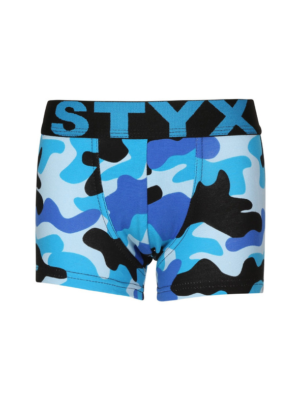 Styx Sada tří - dětské boxerky Styx art sportovní guma vícebarevné