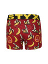 Styx Sada tří - dětské boxerky Styx art sportovní guma vícebarevné