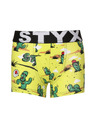 Styx Sada tří - dětské boxerky Styx art sportovní guma vícebarevné
