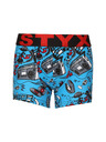 Styx Sada tří - dětské boxerky Styx art sportovní guma vícebarevné
