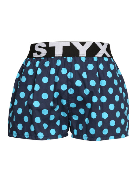 Styx Dětské trenky Styx art sportovní guma puntíky