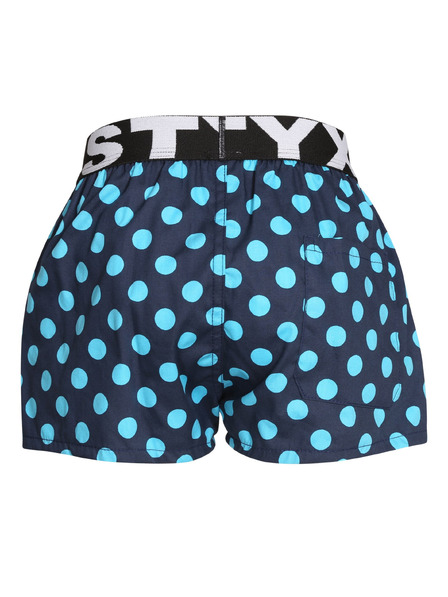 Styx Dětské trenky Styx art sportovní guma puntíky