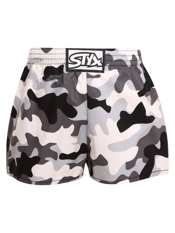 Styx Dětské trenky Styx art klasická guma maskáč