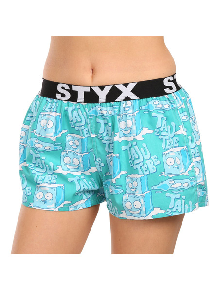 Styx Dámské trenky Styx art sportovní guma ledové kostky