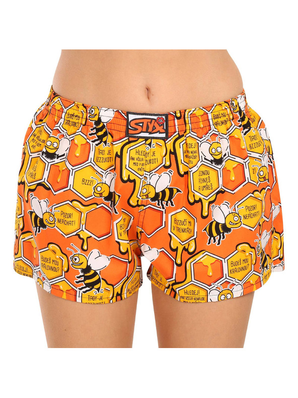 Styx Sada pěti - dámské trenky Styx art klasická guma vícebarevné