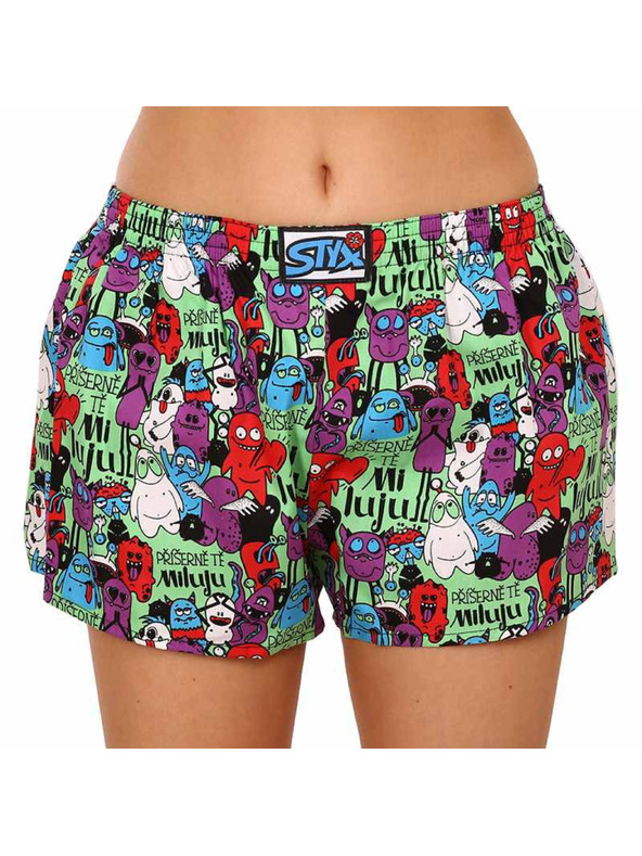 Styx Sada pěti - dámské trenky Styx art klasická guma vícebarevné