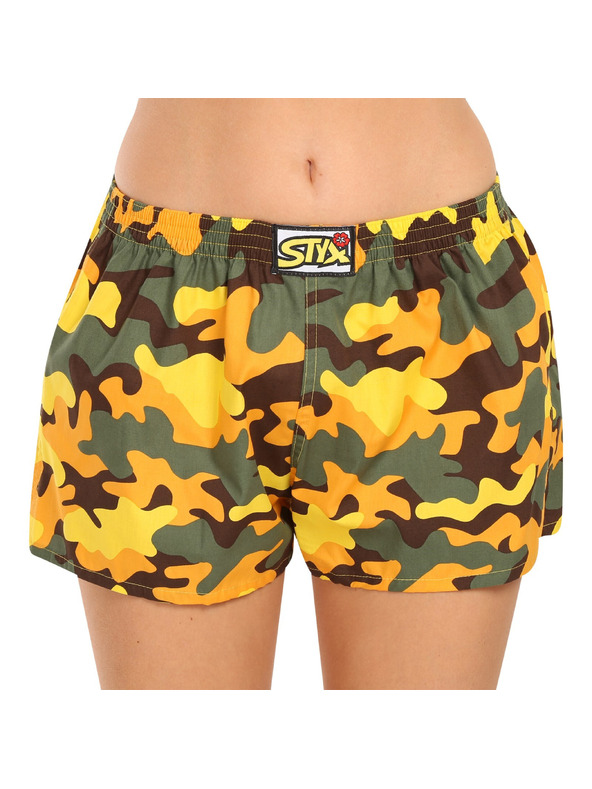 Styx Sada pěti - dámské trenky Styx art klasická guma vícebarevné