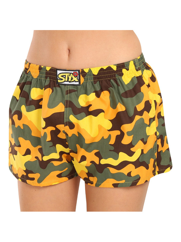 Styx Sada pěti - dámské trenky Styx art klasická guma vícebarevné