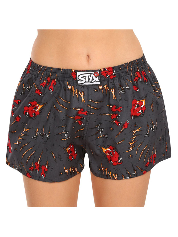 Styx Sada pěti - dámské trenky Styx art klasická guma vícebarevné