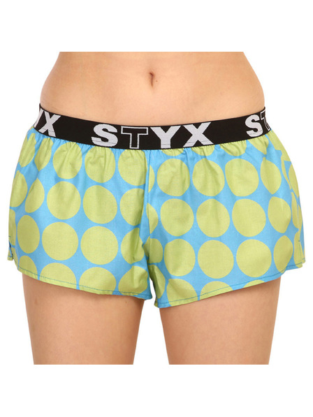 Styx Dámské trenky Styx art sportovní guma puntíky